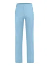 Tia Dorraine Women's Tailored Straight-leg Trousers, Light Blue In Blue