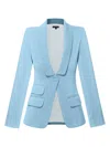 Tia Dorraine Women's Vision Timeless Single-breasted Blazer, Light Blue In Blue