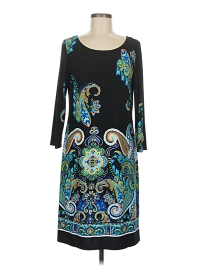 Pre-owned Tiana B Casual Dress In Black