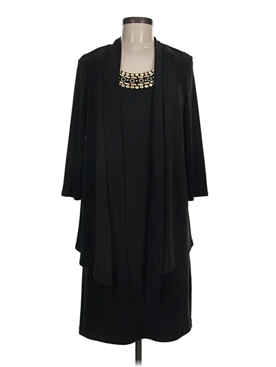 Pre-owned Tiana B Casual Dress In Black