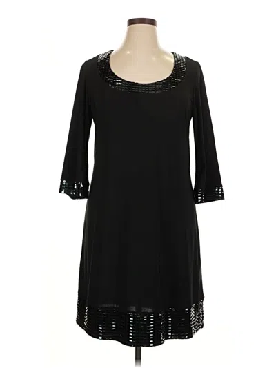 Pre-owned Tiana B Casual Dress In Black