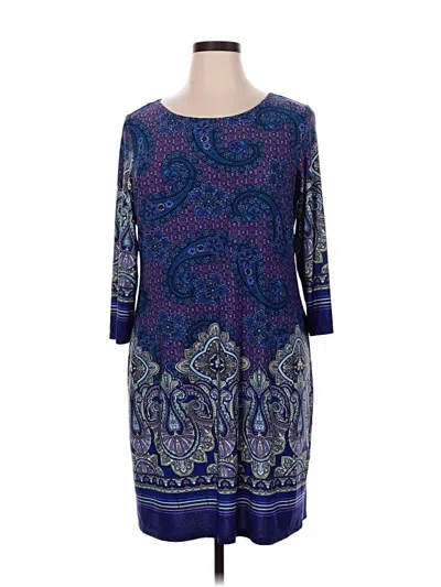 Pre-owned Tiana B Casual Dress In Blue