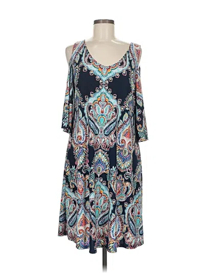Pre-owned Tiana B Casual Dress In Blue