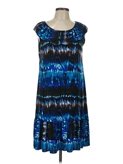 Pre-owned Tiana B Casual Dress In Blue