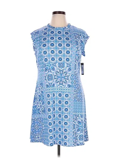 Tiana B Casual Dress In Blue