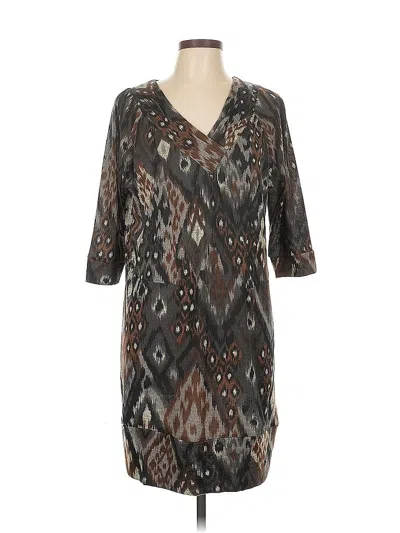 Pre-owned Tiana B Casual Dress In Brown