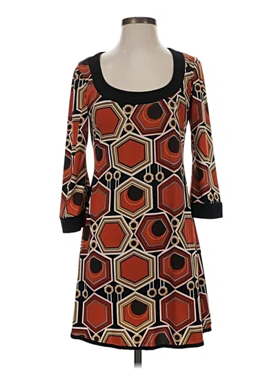 Pre-owned Tiana B Casual Dress In Brown