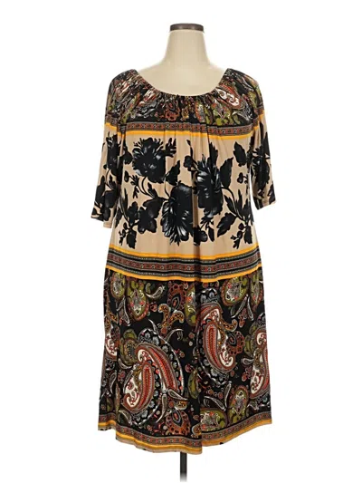 Pre-owned Tiana B Casual Dress In Brown