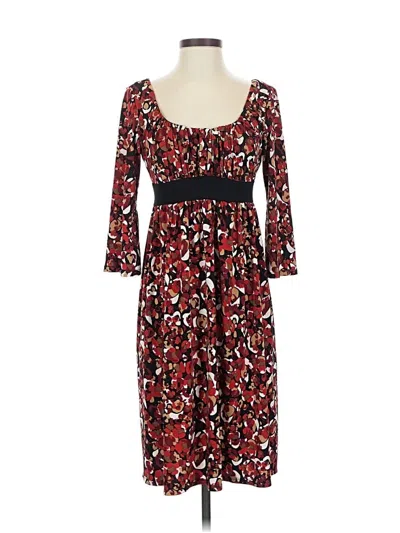 Pre-owned Tiana B Casual Dress In Burgundy