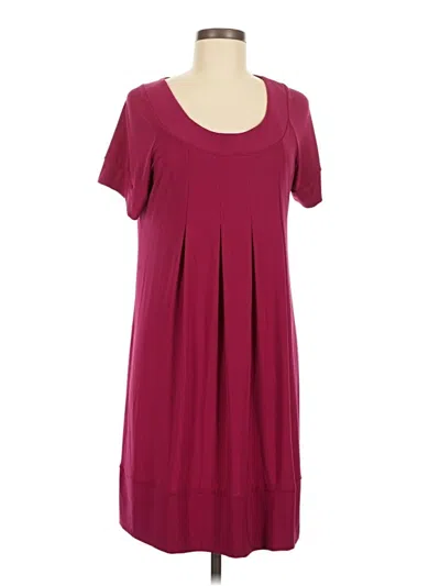 Pre-owned Tiana B Casual Dress In Burgundy