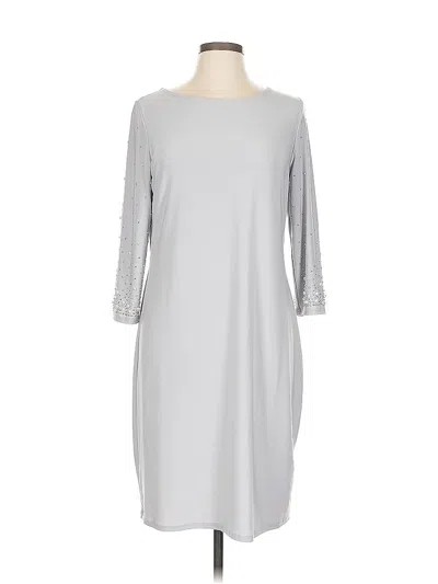 Pre-owned Tiana B Casual Dress In Gray