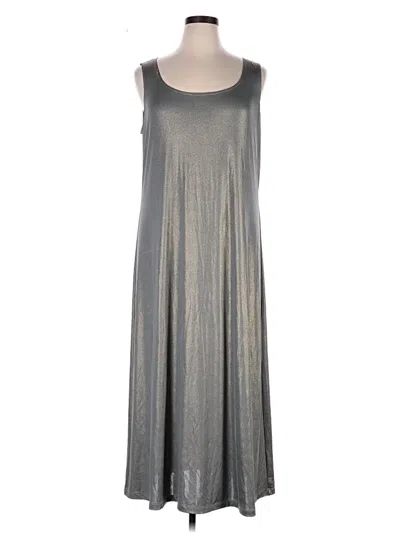 Pre-owned Tiana B Casual Dress In Gray
