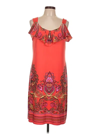 Pre-owned Tiana B Casual Dress In Orange