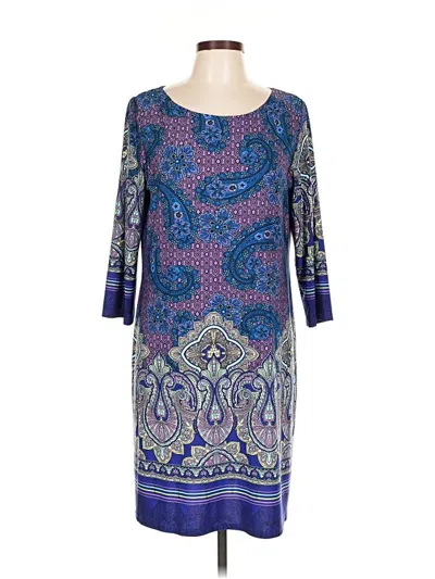Pre-owned Tiana B Casual Dress In Purple