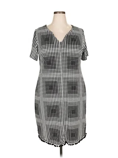 Pre-owned Tiana B Casual Dress In Silver