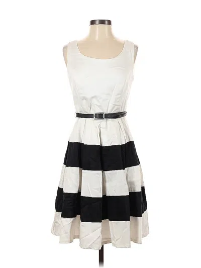 Pre-owned Tiana B Casual Dress In White
