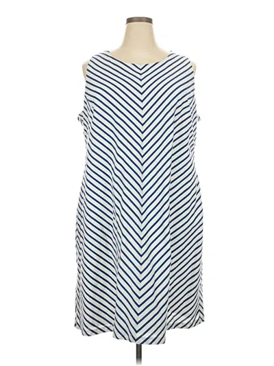 Pre-owned Tiana B Casual Dress In White