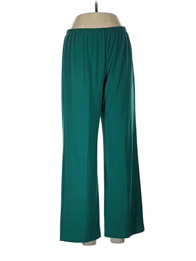Pre-owned Tiana B Casual Pants In Teal