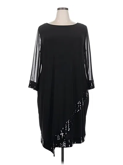 Pre-owned Tiana B Cocktail Dress In Black