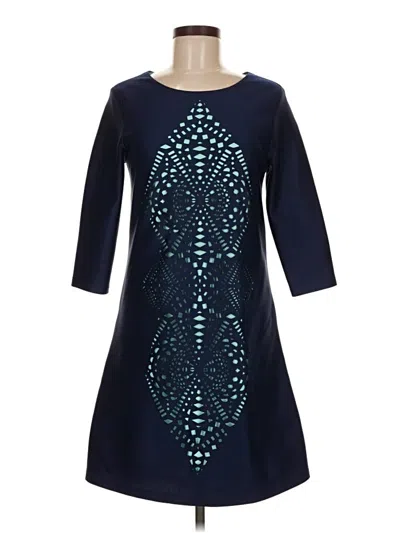 Pre-owned Tiana B Cocktail Dress In Blue