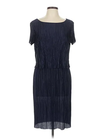 Pre-owned Tiana B Cocktail Dress In Blue