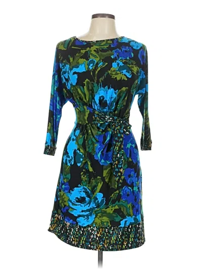 Pre-owned Tiana B Cocktail Dress In Blue