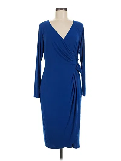 Pre-owned Tiana B Cocktail Dress In Blue