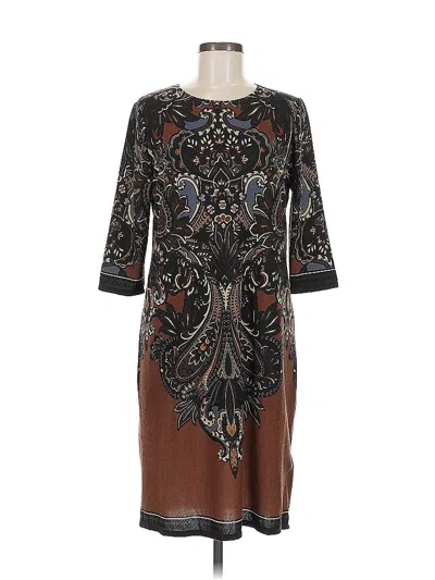 Pre-owned Tiana B Cocktail Dress In Brown