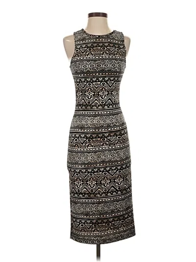Pre-owned Tiana B Cocktail Dress In Brown