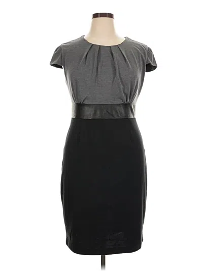 Pre-owned Tiana B Cocktail Dress In Gray