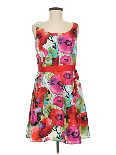 Pre-owned Tiana B Cocktail Dress In Red