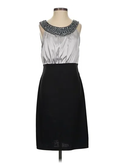 Pre-owned Tiana B Cocktail Dress In Silver