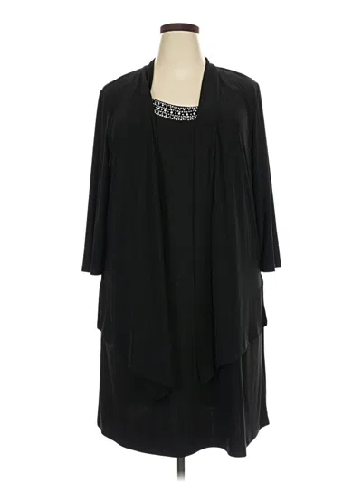Pre-owned Tiana B Kimono In Black