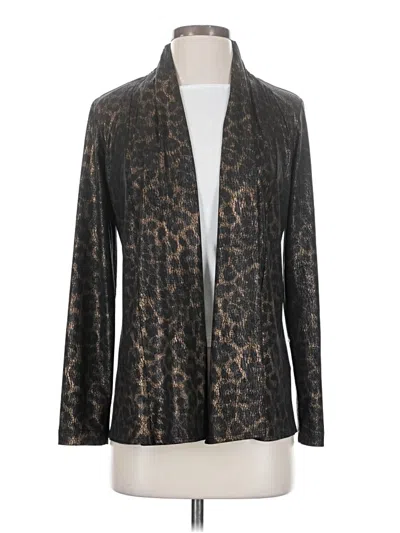 Pre-owned Tiana B Kimono In Brown