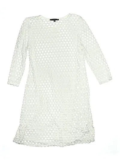 Pre-owned Tiana B Swimsuit Cover Up In Ivory