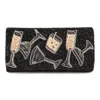 Tiana Party Time Clutch In Black Multi In Multi