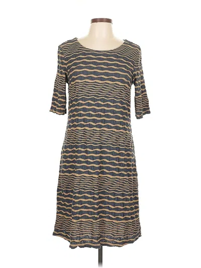 Pre-owned Tianello Casual Dress In Blue
