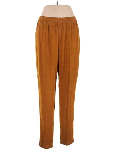 Pre-owned Tianello Casual Pants In Brown