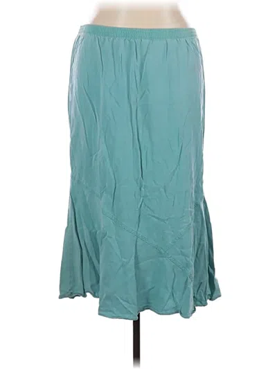 Pre-owned Tianello Formal Skirt In Blue