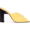 Tiannia Barnes Tiffany Mule Sandals In Yellow