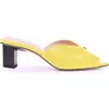 Tiannia Barnes Tiffany Mule Sandals In Yellow