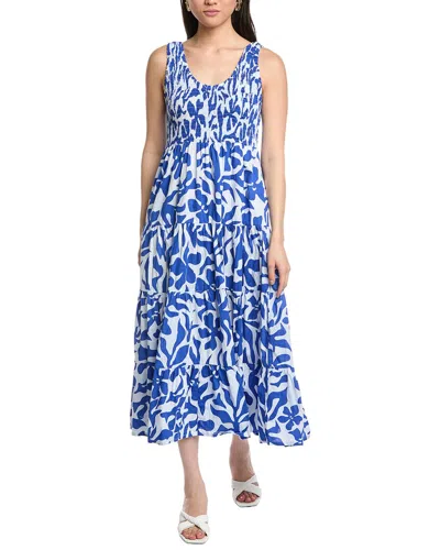 Tiare Hawaii Aquarius Maxi Dress In Blue