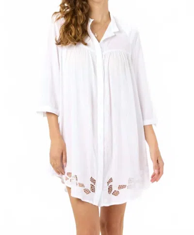 Tiare Hawaii Binni Mini Dress In White