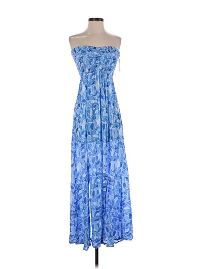 Pre-owned Tiare Hawaii Casual Dress In Blue