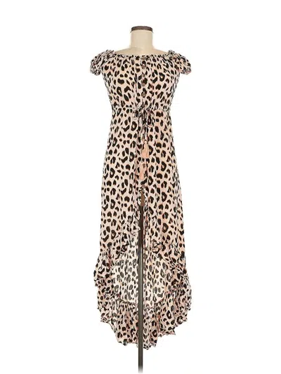 Pre-owned Tiare Hawaii Casual Dress In Brown