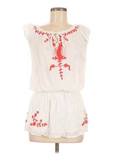 Pre-owned Tiare Hawaii Casual Dress In White