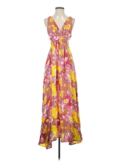 Pre-owned Tiare Hawaii Casual Dress In Yellow