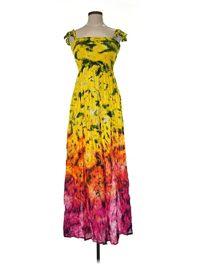 Pre-owned Tiare Hawaii Casual Dress In Yellow