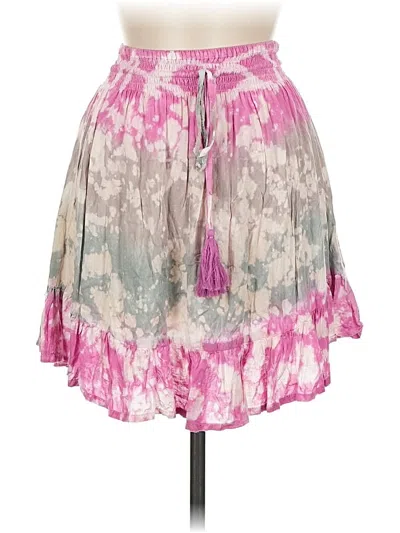 Pre-owned Tiare Hawaii Casual Skirt In Pink