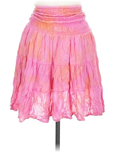 Pre-owned Tiare Hawaii Casual Skirt In Pink